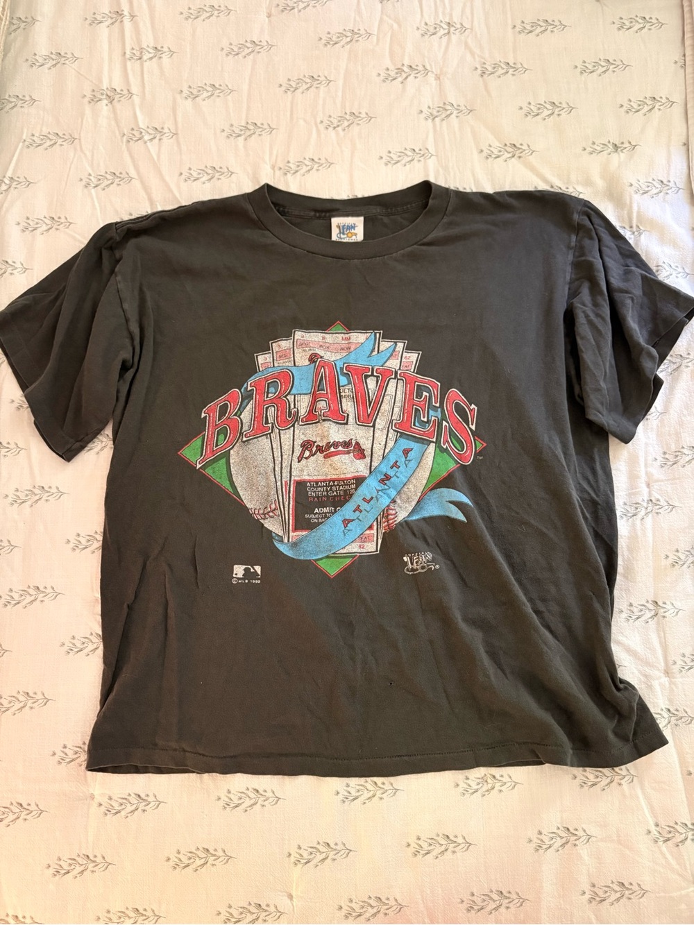 Braves Graphic Short Sleeve Tee - Black